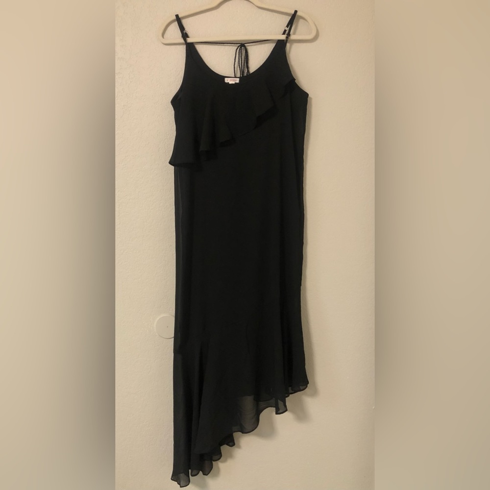 Black summer dress